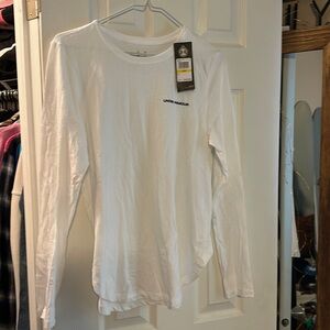 White under armour long sleeve